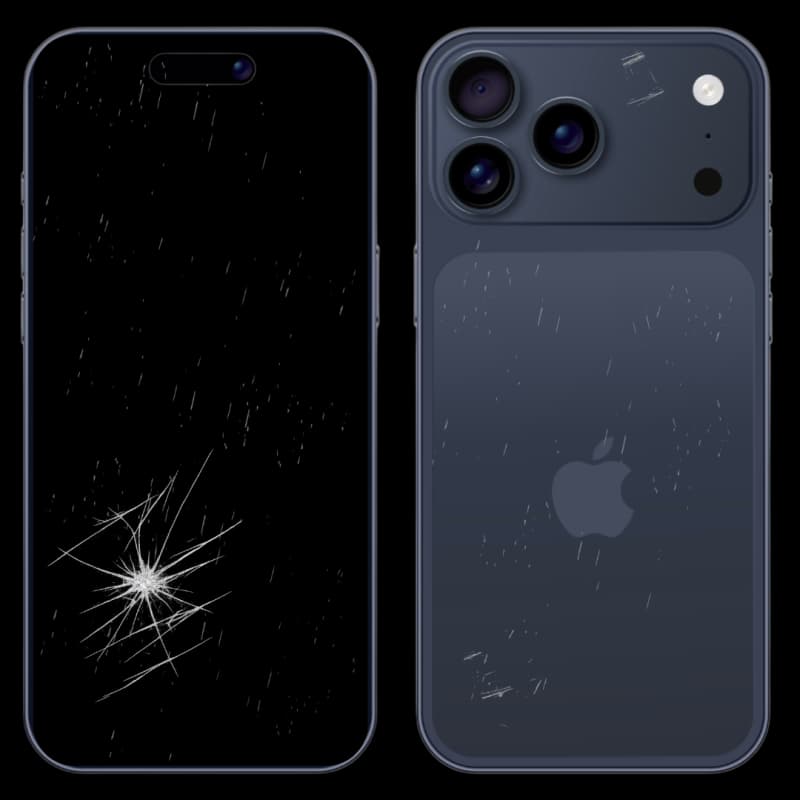 Reference: a phone in Minor Damage condition